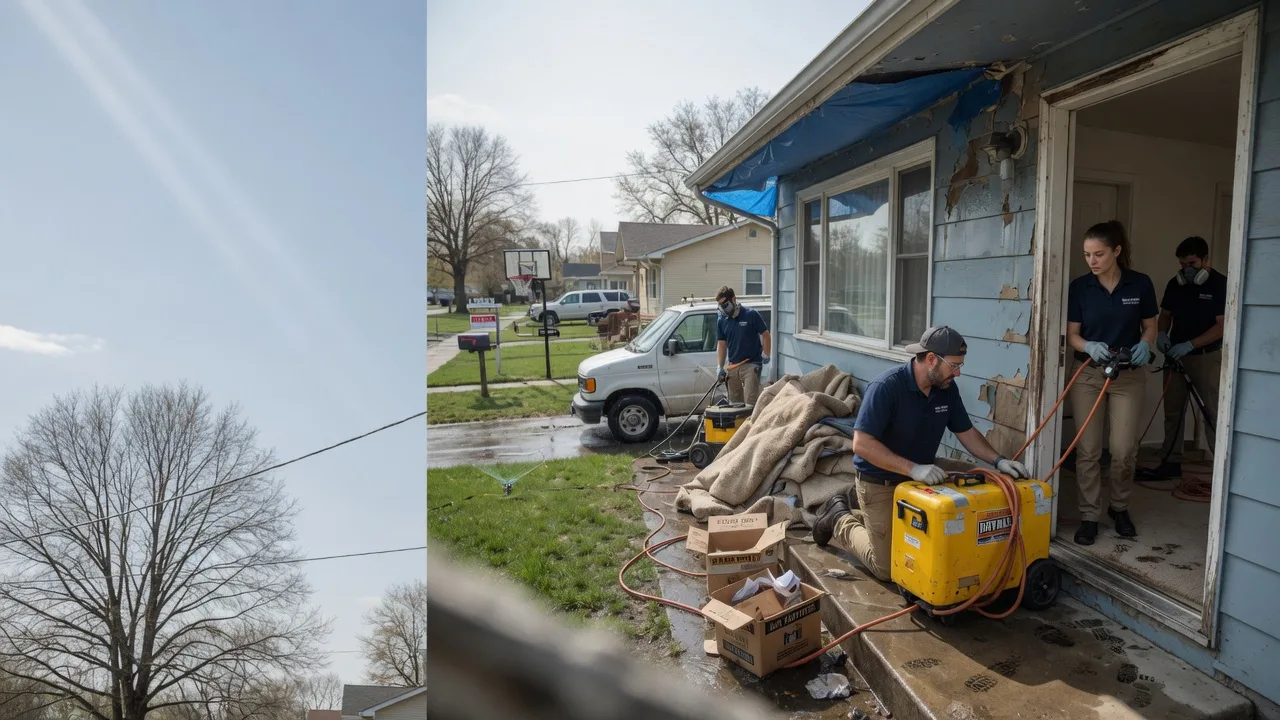 Basement Flood Cleanup in Tatamy, PA near me